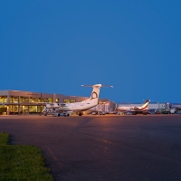 Glacier Park International Airport in Western Montana