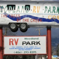 Woodland RV Park in Western Montana